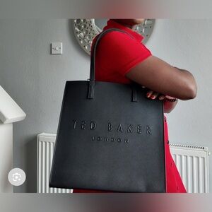 TED BAKER Black Icon Tote Bag